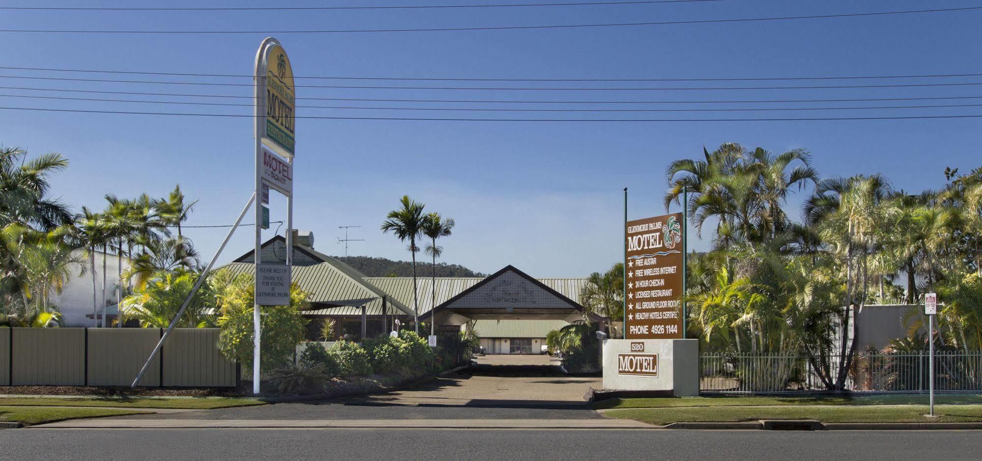 Glenmore Palms Motel Rockhampton Exteriör bild